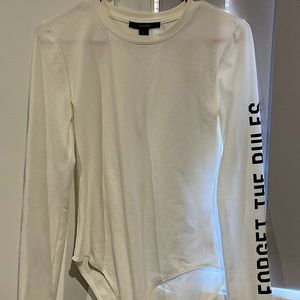 Forever 21 white body suite